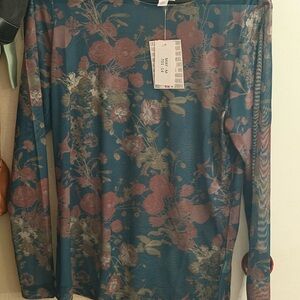 Floral Long Sleeve Top